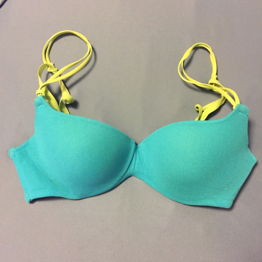 Xhilaration teal bra 34B